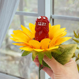 5PCS SET Cartoon Creative Earth Strange Living Room Bedroom Desktop Tea Table Decoration Novelty Home Accessories