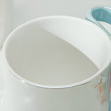Creative Hand Pinched Irregular Bow Embossed Ceramic Coffee Mug New Arrival Milk Mug for Business Gifts