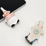 New Creative Chef Bread 3D Character Magnetic Resin Craft Sticker Home Decor. Accessory for Refrigerator Fridge Magnet