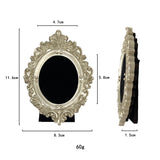 SYL Retro European Style Resin Photo Props Ins Photo Frame Earrings Background Photography Jewelry  Display