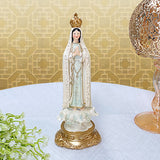 Resin Fatima Lady Statues Religious Gods Decorations Home Entrance Living Room Ornaments Southeast Home Decor.