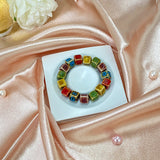Korean Ins Jewelry Display Tray Resin Jewelry Storage Tray Bracelet Ring Play Storage Tray for Home Decoration.