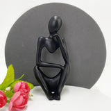 Nordic Hot Selling 3 Pcs Set of Home Decoration Abstract Figure Porch Living Room Decoration Resin Crafts