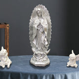 Our Lady of Guadalupe Religious Resin Sculpture Art Crafts Home Christmas Decorations Gifts Store