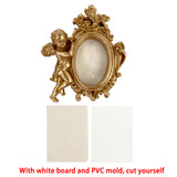 European Style Victoria Angel Resin Ornaments Cute Jewelry Photo Pendulum Props Ins Mini Photo Frame