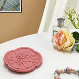 Creative Resin Plate Jewelry Display Tray Irregular Hair Necklace and Earrings Photo Props Ornaments for Christmas Gift