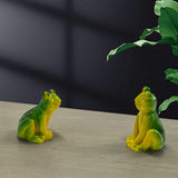 Micro Landscape Simulation Frog Decoration Landscaping Accessories Interior Resin Turtle Design Crafts Gardening Decor.