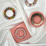 Korean Ins Jewelry Display Tray Resin Jewelry Storage Tray Bracelet Ring Play Storage Tray for Home Decoration.