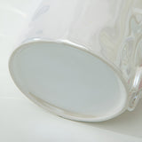 Creative Hand Pinched Irregular Bow Embossed Ceramic Coffee Mug New Arrival Milk Mug for Business Gifts