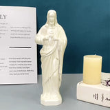 Big Mexico Jesus Statue Religious Resin Sculpture Art Crafts Home Christmas Decorations for Home