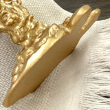 Antique Gold Candlestick Resin Candle Accessory Retro Decorative Candle Holders Creative Home Decor Gifts Candle Stand