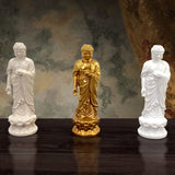 Resin Buddha Statues Religious Gods Decorations Home Entrance Living Room Ornaments Southeast Home Decor.