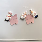 New Creative Chef Bread 3D Character Magnetic Resin Craft Sticker Home Decor. Accessory for Refrigerator Fridge Magnet