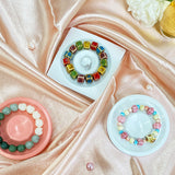 Korean Ins Jewelry Display Tray Resin Jewelry Storage Tray Bracelet Ring Play Storage Tray for Home Decoration.