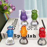 Funny Monster Resin Multifunctional Refrigerator Sticker Creative Opening Novelty Bottle Opener for Beer Wine Soda