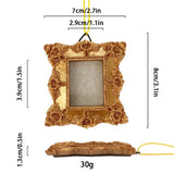 Creative Mini Photo Frame Christmas Tree Home Decor Pendant Square Hexagon Wall Hanging Ornament Personal Photos Decoration