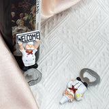 Chef Creative Magnetic Multi-Functional Refrigerator Sticker Novelty Bottle Opener for Beer Soda Drink Unique Gift