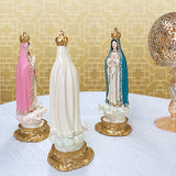 Resin Fatima Lady Statues Religious Gods Decorations Home Entrance Living Room Ornaments Southeast Home Decor.
