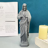 Big Mexico Jesus Statue Religious Resin Sculpture Art Crafts Home Christmas Decorations for Home