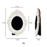 SYL Retro European Style Resin Photo Props Ins Photo Frame Earrings Background Photography Jewelry  Display