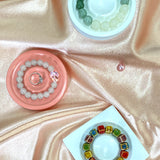 Korean Ins Jewelry Display Tray Resin Jewelry Storage Tray Bracelet Ring Play Storage Tray for Home Decoration.