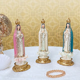 Resin Fatima Lady Statues Religious Gods Decorations Home Entrance Living Room Ornaments Southeast Home Decor.