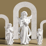 Creative Angle Girls Set Religious Resin Sculpture Art Crafts Home Decoration Items Exquisite Gift