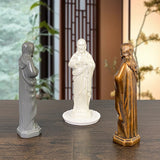 Small Mexico Jesus Statue Religious Resin Sculpture Art Crafts Home Christmas Decorations Gifts Store for Home
