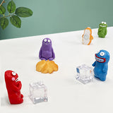 Creative Monster Resin Refrigerator Magnet Cartoon Creative Magnetic Sticker Fridge Magnet Home Decoration Magnet