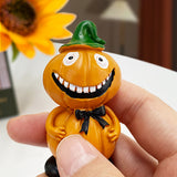 European INS Cute Cartoon 3D Pumpkin Magnetic Refrigerator Sticker Innovative Home Decorative Party Halloween Decor.