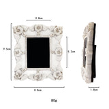 SYL Retro European Style Resin Photo Props Ins Photo Frame Earrings Background Photography Jewelry  Display