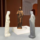 Big Mexico Jesus Statue Religious Resin Sculpture Art Crafts Home Christmas Decorations for Home