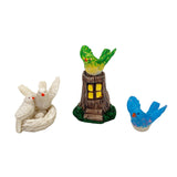 Micro Landscape Simulation Bird Decoration Landscaping Accessories Interior Resin Animal Design Crafts Gardening Decor.