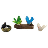 Micro Landscape Simulation Bird Decoration Landscaping Accessories Interior Resin Animal Design Crafts Gardening Decor.