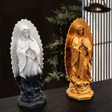 Our Lady of Guadalupe Religious Resin Sculpture Art Crafts Home Christmas Decorations Gifts Store