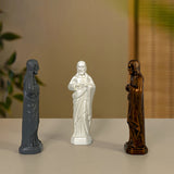 Small Mexico Jesus Statue Religious Resin Sculpture Art Crafts Home Christmas Decorations Gifts Store for Home