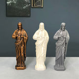 Big Mexico Jesus Statue Religious Resin Sculpture Art Crafts Home Christmas Decorations for Home