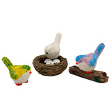 Micro Landscape Simulation Bird Decoration Landscaping Accessories Interior Resin Animal Design Crafts Gardening Decor.