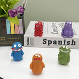 5PCS SET Cartoon Creative Earth Strange Living Room Bedroom Desktop Tea Table Decoration Novelty Home Accessories