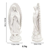 Our Lady of Guadalupe Religious Resin Sculpture Art Crafts Home Christmas Decorations Gifts Store