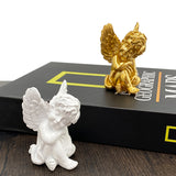 SYL Creative Little Angel Resin Crafts Ornaments for Living Room Bedroom Coffee Table Garden Decor Accessories