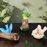 Micro Landscape Simulation Bird Decoration Landscaping Accessories Interior Resin Animal Design Crafts Gardening Decor.