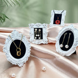 SYL Retro European Style Resin Photo Props Ins Photo Frame Earrings Background Photography Jewelry  Display