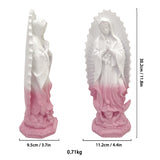 Our Lady of Guadalupe Religious Resin Sculpture Art Crafts Home Christmas Decorations Gifts Store