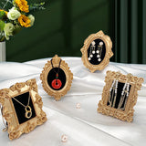 SYL Retro European Style Resin Photo Props Ins Photo Frame Earrings Background Photography Jewelry  Display