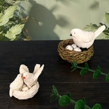 Micro Landscape Simulation Bird Decoration Landscaping Accessories Interior Resin Animal Design Crafts Gardening Decor.