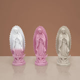 Our Lady of Guadalupe Religious Resin Sculpture Art Crafts Home Christmas Decorations Gifts Store