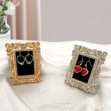 SYL Retro European Style Resin Photo Props Ins Photo Frame Earrings Background Photography Jewelry  Display