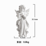 Creative Angle Girls Set Religious Resin Sculpture Art Crafts Home Decoration Items Exquisite Gift