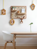 Creative Mini Photo Frame Christmas Tree Home Decor Pendant Square Hexagon Wall Hanging Ornament Personal Photos Decoration